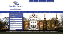 Desktop Screenshot of new-wayhomes.co.uk